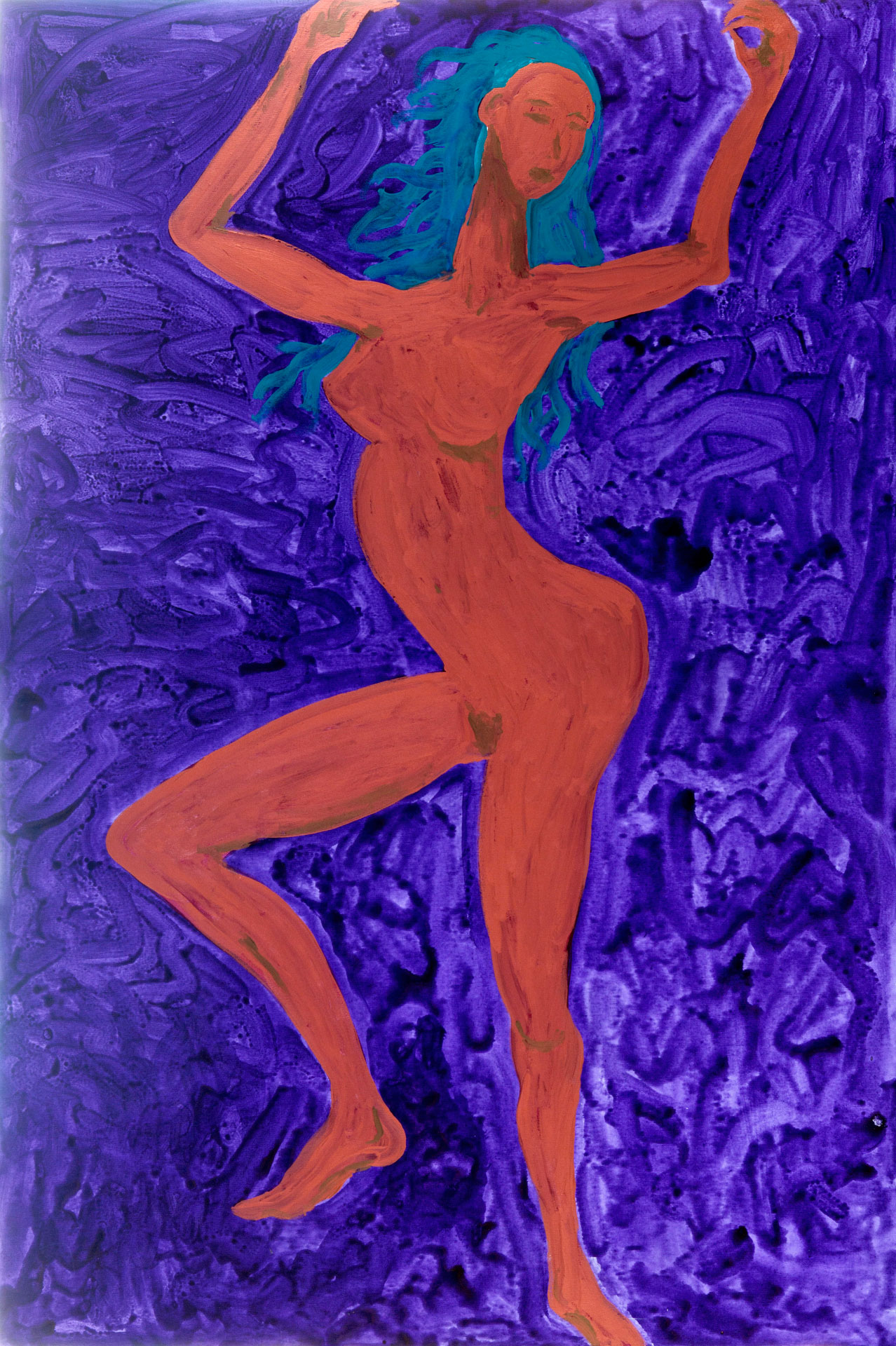 Dancer on Purple